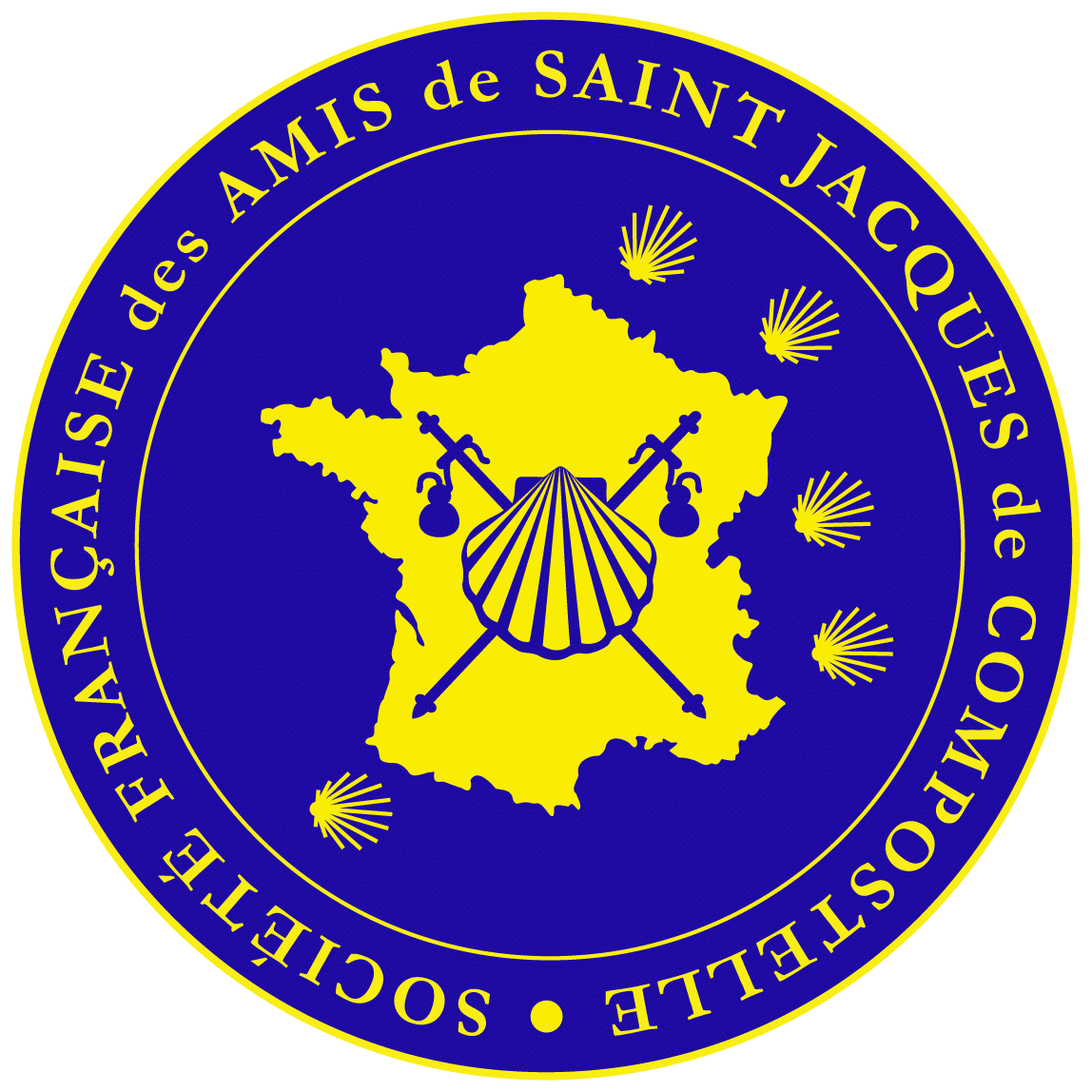 Logo Société Française des Amis de Saint-Jacques de Compostelle